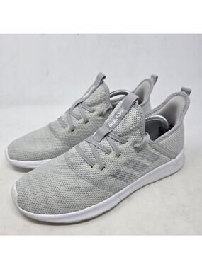 Adidas Gray Mesh Running Sneakers Womens 7.5 Lightweight Comfort